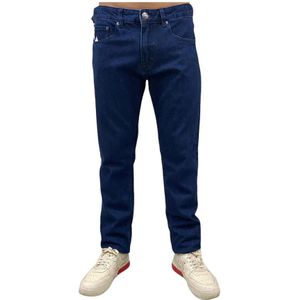 Sun68, Heren, Jeans, Blauw, Maat: W32 Denim,