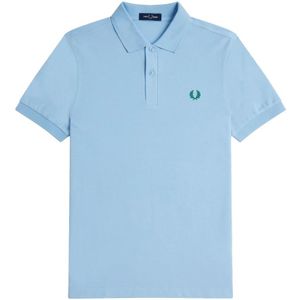 Fred Perry, Heren, Tops, Blauw, Maat: L Katoen,