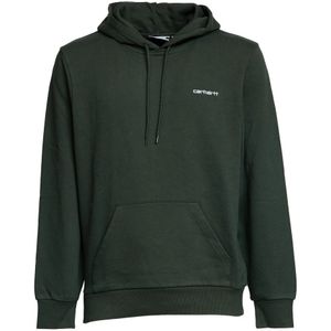 Carhartt Wip, Heren, Sweatshirts & Hoodies, Groen, Maat: XL