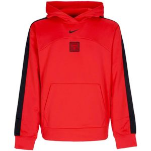 Nike, Heren, Sweatshirts & Hoodies, Rood, Maat: S Poliester,