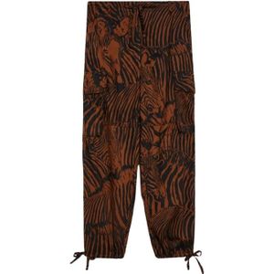 Weekend Max Mara, Dames, Broeken, Bruin, Maat: L Katoen,