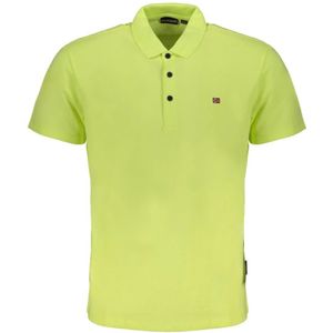 Napapijri, Heren, Tops, Geel, Maat: S