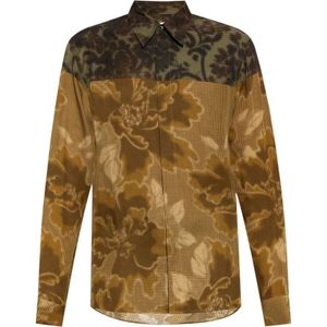 Dries Van Noten, Heren, Overhemden, Veelkleurig, Maat: L