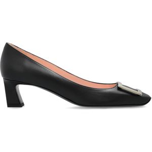 Roger Vivier, Dames, Schoenen, Zwart, Maat: 41 EU Leer,