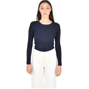 Pennyblack, Dames, Truien, Blauw, Maat: M Zijde,