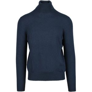 Ballantyne, Heren, Truien, Blauw, Maat: 3XL Kasjmier,