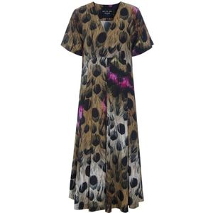 Bitte Kai Rand, Dames, Jurken, Veelkleurig, Maat: L Viscose,