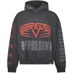 Represent, Heren, Sweatshirts & Hoodies, Grijs, Maat: S Katoen,