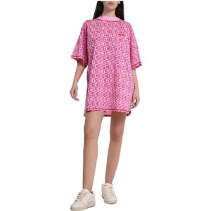 Gcds, Dames, Jurken, Roze, Maat: S Katoen,