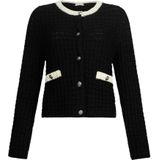 Liu Jo - Giacca in Maglia - Zwart - Gebreid Vest