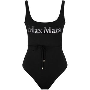 Max Mara, Dames, Badkleding, Zwart, Maat: M