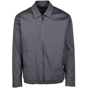 Neil Barrett, Heren, Jassen, Grijs, Maat: M Katoen,