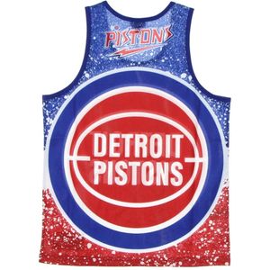 Mitchell & Ness, Heren, Sport, Veelkleurig, Maat: L Poliester,