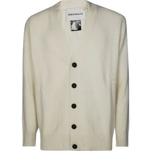 Amaránto, Heren, Truien, Beige, Maat: S