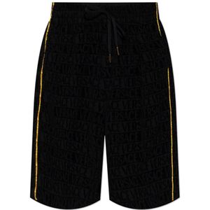 Versace, Heren, Korte broeken, Zwart, Maat: S