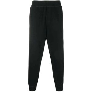 Dsquared2, Heren, Broeken, Zwart, Maat: S Viscose,