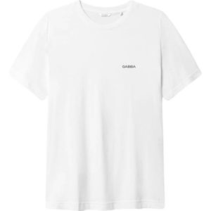 Gabba - Dune Logo SS - T-shirt - Wit - 100% Katoen