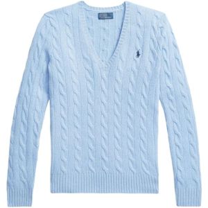 Polo Ralph Lauren, Dames, Truien, Blauw, Maat: S Wol,
