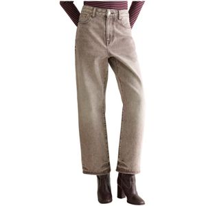 Bellerose, Dames, Jeans, Bruin, Maat: W26 Denim,
