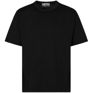Stone Island, Heren, Tops, Zwart, Maat: XL Katoen,