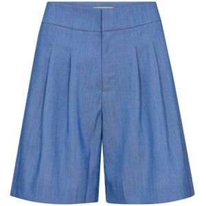 MOS Mosh, Dames, Korte broeken, Blauw, Maat: L Denim,