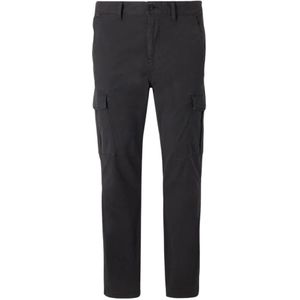 Tommy Hilfiger, Heren, Broeken, Zwart, Maat: W34 Katoen,