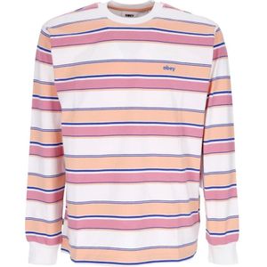 Obey, Heren, Tops, Veelkleurig, Maat: S Katoen,