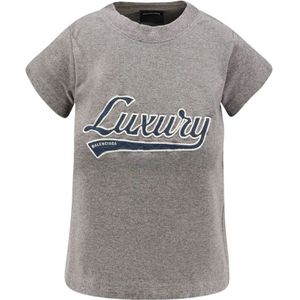 Balenciaga, Dames, Tops, Grijs, Maat: S