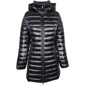 Save The Duck, Dames, Jassen, Zwart, Maat: S Leer,