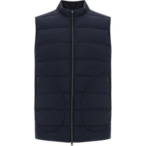 Herno, Heren, Jassen, Zwart, Maat: XL Leer,