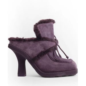 Burberry Highland Mules in Aubergine , Purple , Dames , Maat: 37 EU