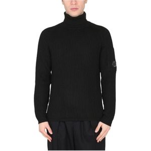 C.p. Company, Heren, Truien, Zwart, Maat: L Wol,