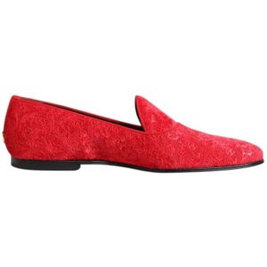Dolce & Gabbana, Heren, Schoenen, Rood, Maat: 44 EU