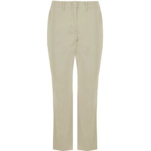 BomBoogie, Dames, Broeken, Beige, Maat: M Katoen,