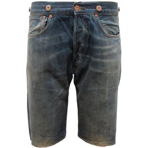 Levi's, Heren, Korte broeken, Blauw, Maat: W30 Katoen,