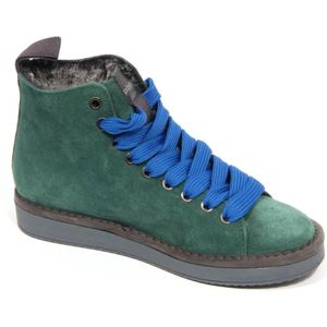 Panchic, Dames, Schoenen, Groen, Maat: 35 EU Suède,