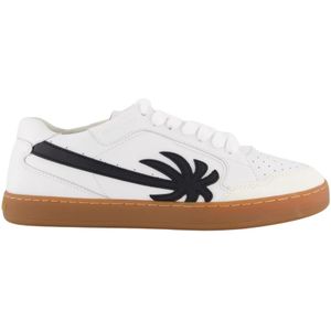 Palm Angels, Heren, Schoenen, Wit, Maat: 40 EU Leer,