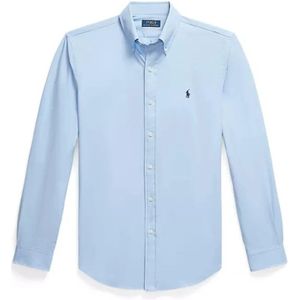 Polo Ralph Lauren, Heren, Overhemden, Blauw, Maat: S