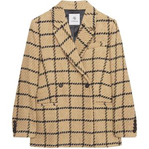 Anine Bing, Dames, Jassen, Bruin, Maat: XL Wol,