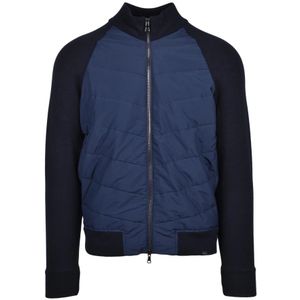 Paul & Shark, Heren, Jassen, Blauw, Maat: L Wol,