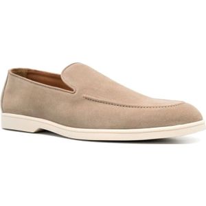 Doucal's, Heren, Schoenen, Beige, Maat: 42 1/2 EU Leer,
