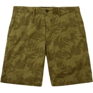 Incotex, Heren, Korte broeken, Groen, Maat: W32