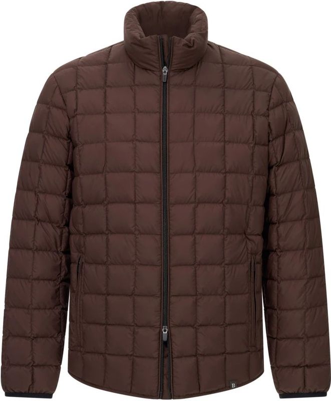 Boggi Milano - B Bomberjack - Bruin - Heren - Polyester - Gevoerd met Ganzendons
