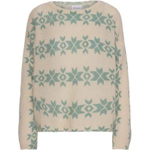 Americandreams, Dames, Truien, Beige, Maat: M Wol,