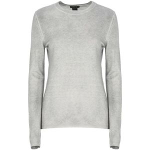 Avant Toi, Dames, Truien, Grijs, Maat: M Wol,