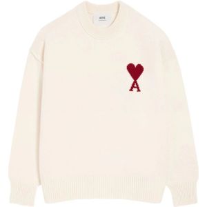 Ami Paris, Dames, Truien, Wit, Maat: L Wol,