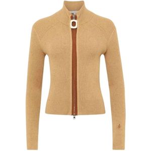 JW Anderson, Dames, Truien, Beige, Maat: M Katoen,