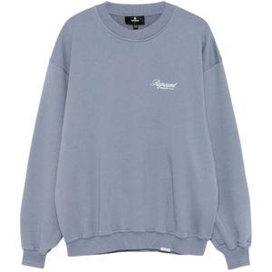 Represent, Heren, Sweatshirts & Hoodies, Blauw, Maat: S Katoen,