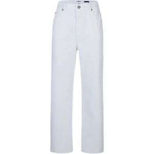 Riani, Dames, Jeans, Wit, Maat: S Katoen,