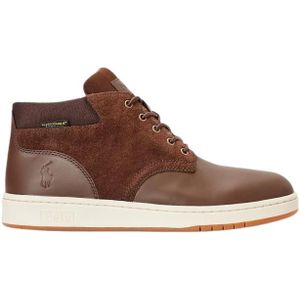 Polo Ralph Lauren, Heren, Schoenen, Bruin, Maat: 41 EU Leer,